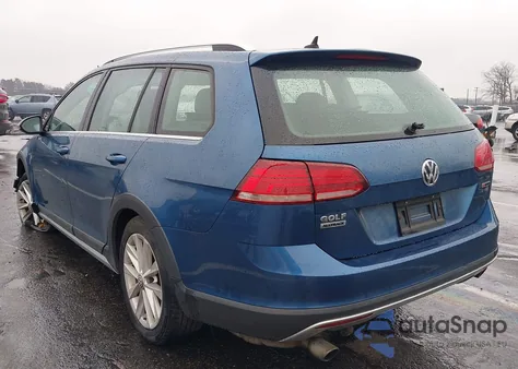 2019 Volkswagen Golf Alltrack Tsi S/Tsi Se/Tsi Sel from USA, damaged, VIN 3VWH17AU5KM517530